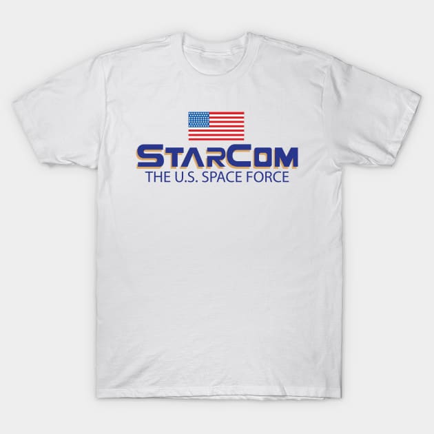 Starcom Toys the US Space Force T-Shirt by Meta Cortex